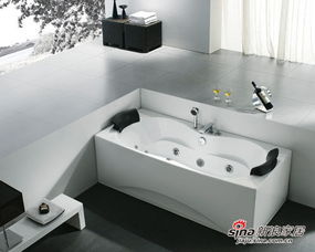 简洁大方，华美嘉'简'系列一体浴缸评测