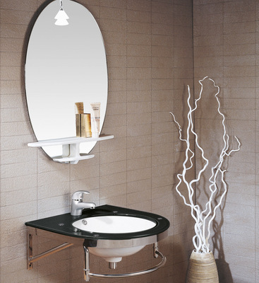 江南洁具53系列玻璃单盆 颜值与实用的卫浴空间点睛之笔